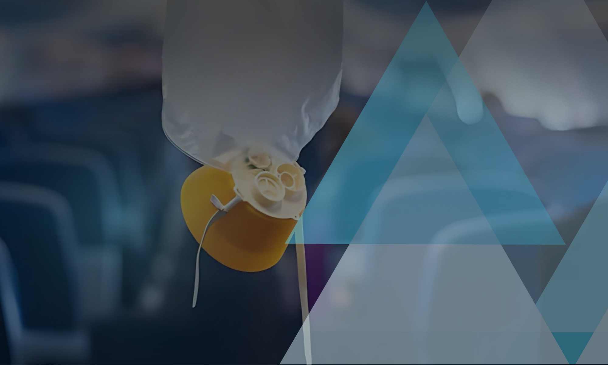 Airplane oxygen mask