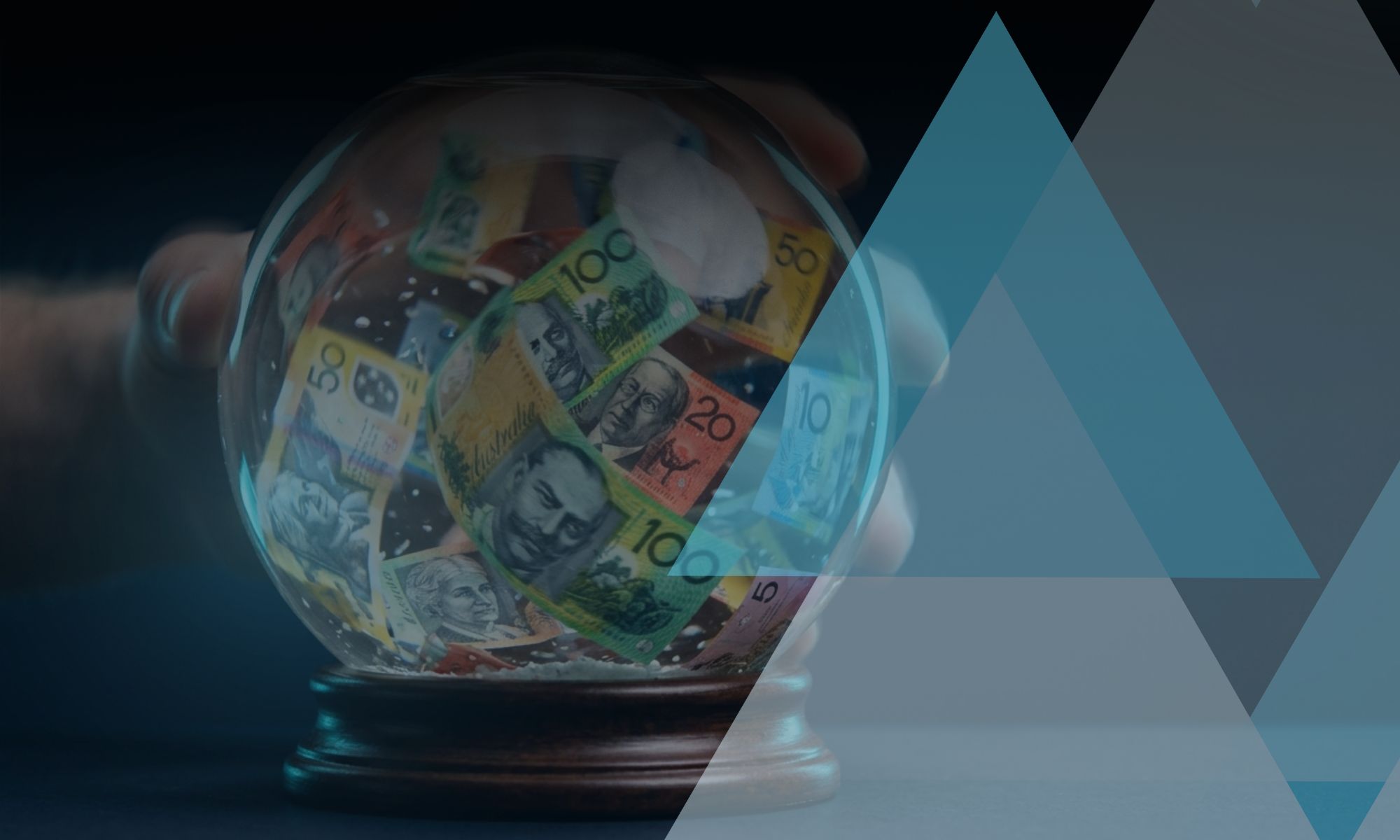 Australian paper currency inside crystal ball for Federal Budget 2026 Apex Advice Geelong FInancial Adviser blog post